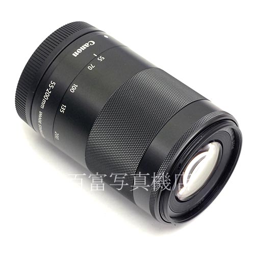 【中古】 キヤノン EF-M 55-200mm F4.5-6.3 IS STM ブラック Canon 中古レンズ 38863