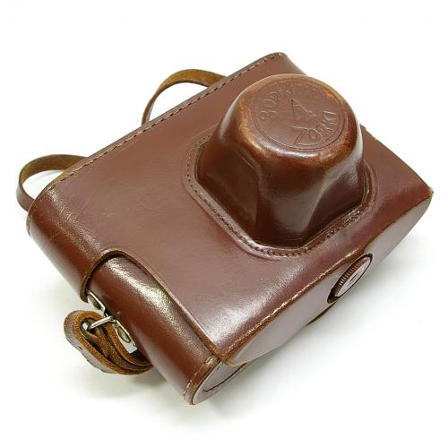 【中古】 ロシア製カメラZorki 革ケース 付 ZORKI ZORKI（ゾルキーゾルキー）グリーンカラー - コスモナート