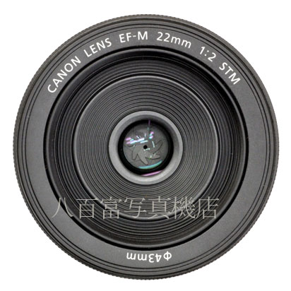 【中古】 キヤノン EF-M 22mm F2 STM Canon 中古交換レンズ 38609