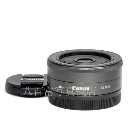 【中古】 キヤノン EF-M 22mm F2 STM Canon 中古交換レンズ 38609