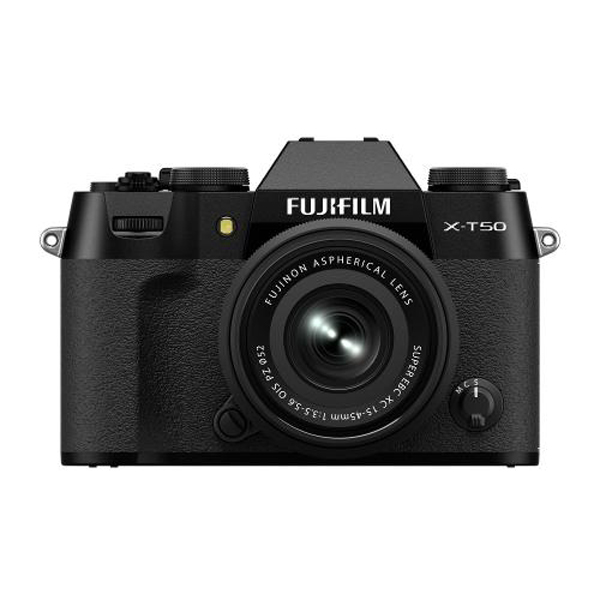 フジフイルム FUJIFILM X-T50 / XC15-45mm レンズキット / ブラック / 日英2言語設定モデル