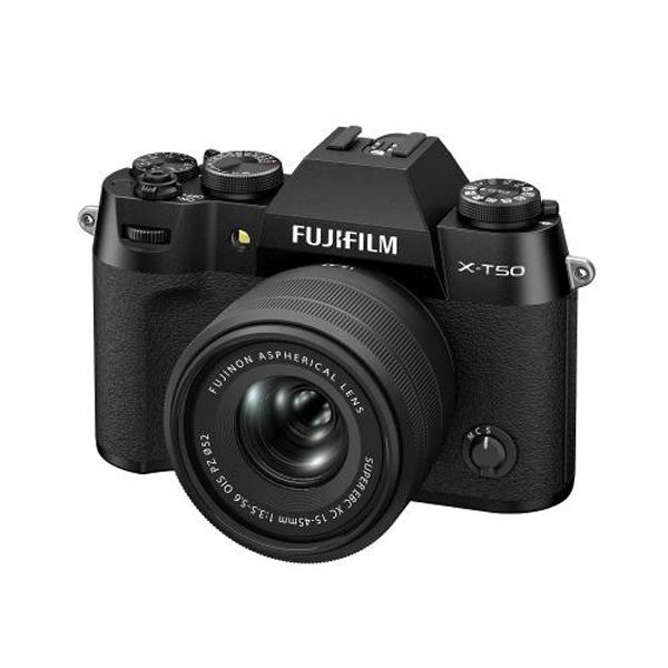 フジフイルム FUJIFILM X-T50 / XC15-45mm レンズキット / ブラック / 日英2言語設定モデル