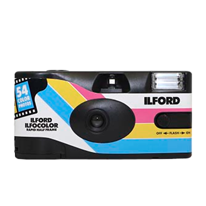 イルフォード  ILFOCOLOR RAPID HALF FRAME  イルフォカラー ラピッド ハーフ フレーム  54枚撮り ISO 400