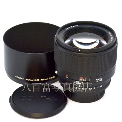 【中古】 コンタックス カールツァイス プラナー T* 85mm F1.4 N1/NX用 CONTAX CarlZeiss Planar 中古交換レンズ 44248