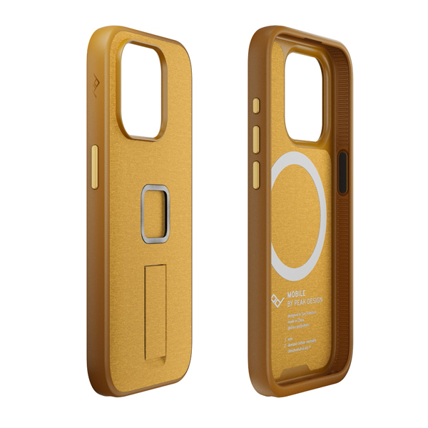 ピークデザイン エブリデイ ループ ケース iPhone 15 Pro V2 / サン / M-LC-BK-SN-2 / PeakDesign