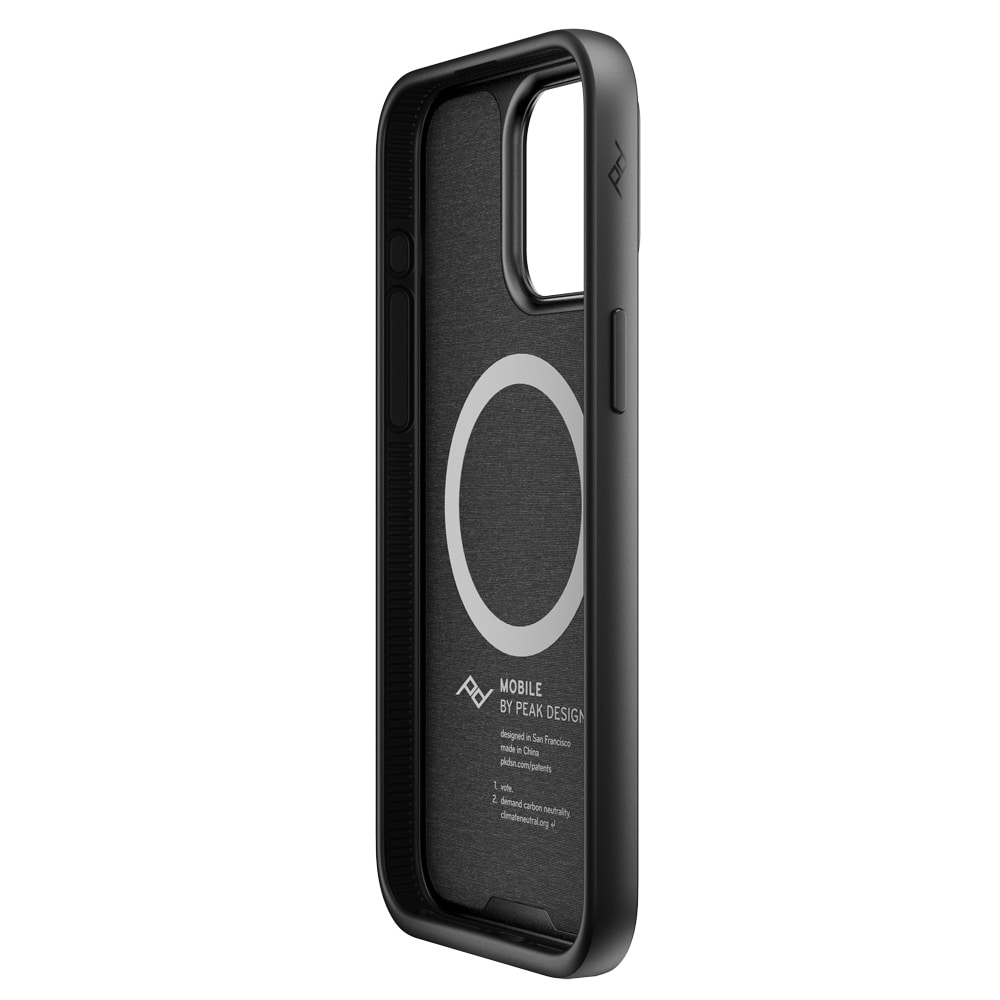 ピークデザイン エブリデイ ループ ケース iPhone 15 Pro Max V2 / チャコール / M-LC-BL-CH-2 / PeakDesign