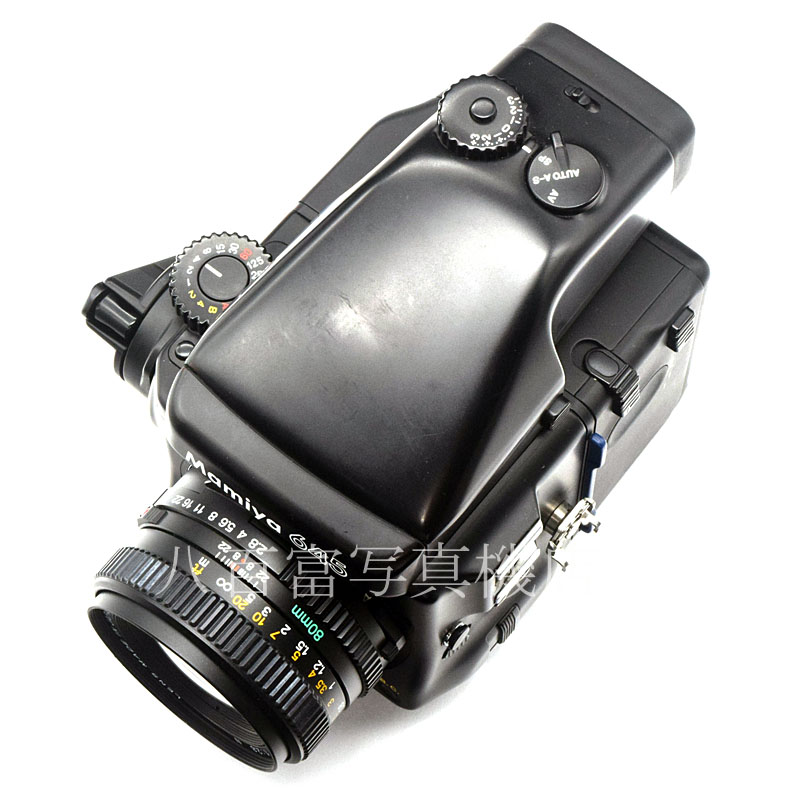 【中古】マミヤ 645 PRO 80mm AEプリズムファインダー AEPF-120 セット Mamiya 中古フイルムカメラ 52740
