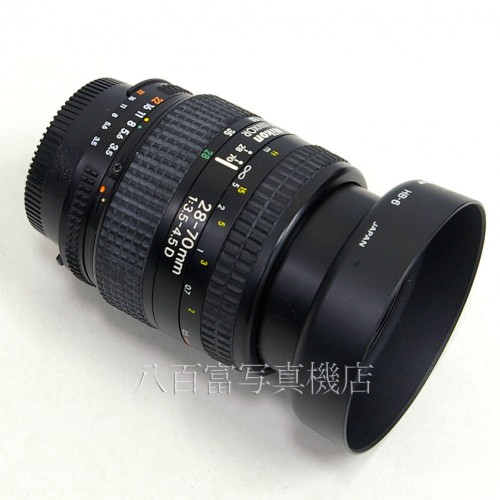 【中古】 ニコン AF Nikkor 28-70mm F3.5-4.5D Nikon / ニッコール 中古レンズ 28032