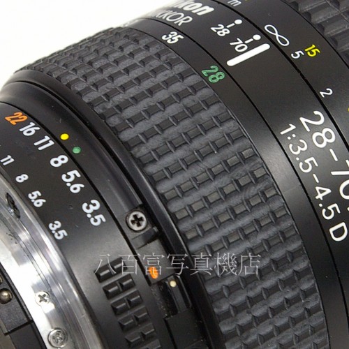 【中古】 ニコン AF Nikkor 28-70mm F3.5-4.5D Nikon / ニッコール 中古レンズ 28032