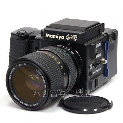 中古】 マミヤ 645スーパー ウエストレベルファインダー 55-110mm F4