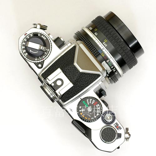 【中古】 ニコン FE シルバー 50mm F1.8セット Nikon 中古カメラ 38483