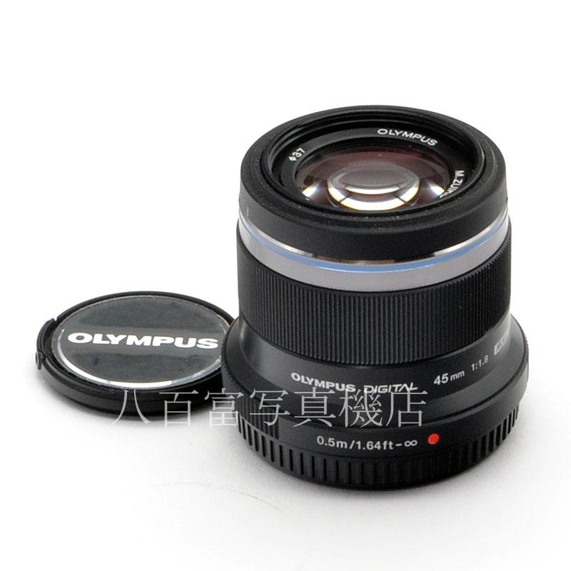 中古】 オリンパス M.ZUIKO DIGITAL 45mm F1.8 ブラック OLYMPUS