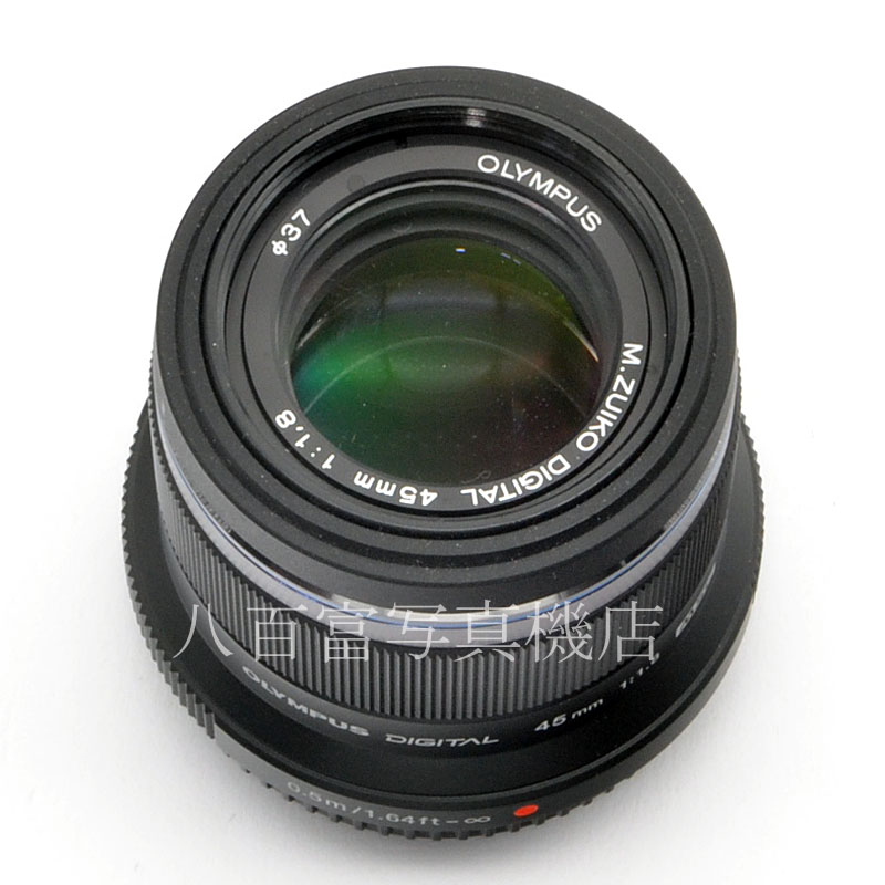 【中古】 オリンパス M.ZUIKO DIGITAL 45mm F1.8 ブラック OLYMPUS ズイコー マイクロフォーサーズ 中古交換レンズ A46100