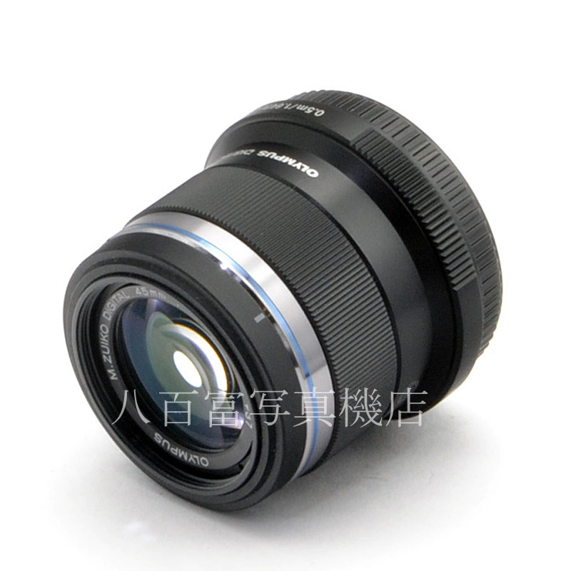 【中古】 オリンパス M.ZUIKO DIGITAL 45mm F1.8 ブラック OLYMPUS ズイコー マイクロフォーサーズ 中古交換レンズ A46100