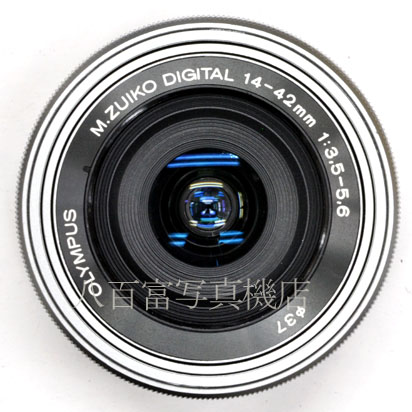 【中古】 オリンパス M.ZUIKO DIGITAL ED 14-42mm F3.5-5.6 EZ シルバー OLYMPUS 中古交換レンズ 39706