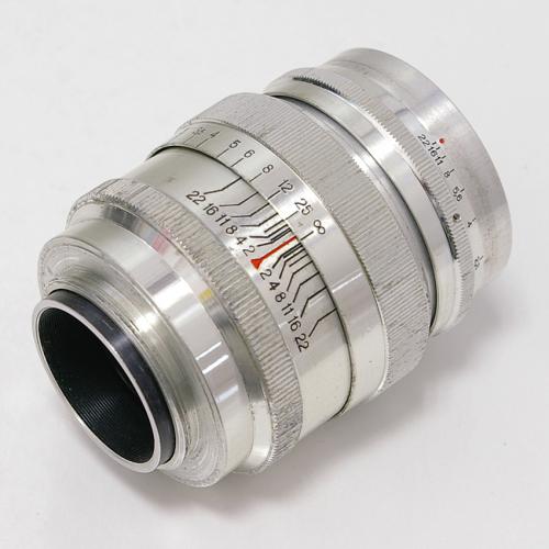 中古 ロシア ジュピター8 85mm F2 ライカLマウント クローム