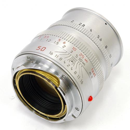 中古 ライカ SUMMICRON M 50mm F2 クローム Leica 【中古レンズ】 04778