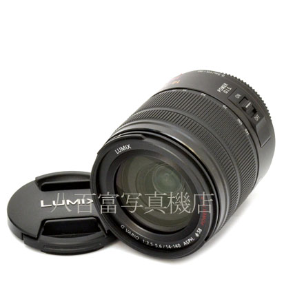 【中古】　パナソニック LUMIX G VARIO 14-140mm / F3.5-5.6 ASPH. / POWER O.I.S. ブラック Panasonic 中古交換レンズ 43600