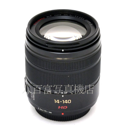 【中古】　パナソニック LUMIX G VARIO 14-140mm / F3.5-5.6 ASPH. / POWER O.I.S. ブラック Panasonic 中古交換レンズ 43600