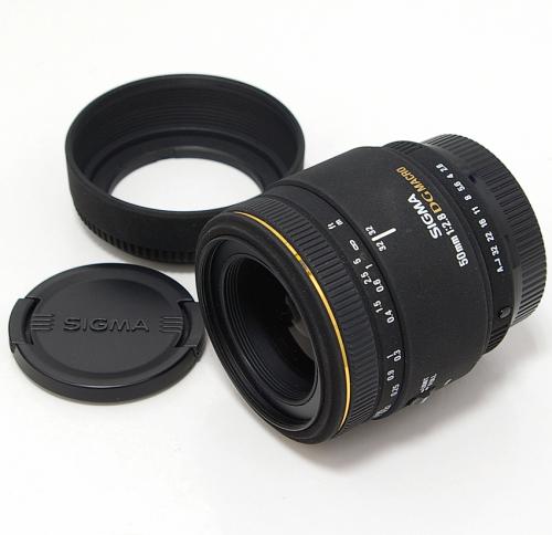 中古 シグマ MACRO 50mm F2.8 EX DG ペンタックス用 SIGMA