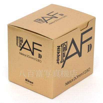 【中古】 ニコン AF Nikkor 20mm F2.8D Nikon ニッコール 中古交換レンズ 44321