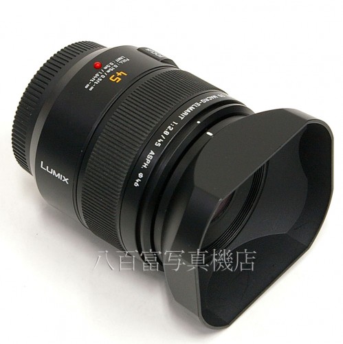 【中古】 パナソニック LUMIX ライカ DG MACRO-ELMARIT 45mm F2.8 ASPH. MEGA O.I.S. Panasonic LEICA マクロ エルマリート 22673