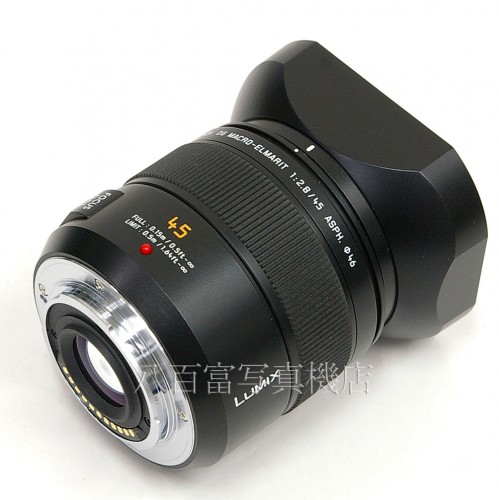 【中古】 パナソニック LUMIX ライカ DG MACRO-ELMARIT 45mm F2.8 ASPH. MEGA O.I.S. Panasonic LEICA マクロ エルマリート 22673