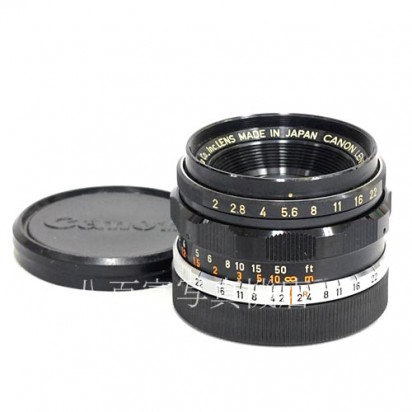 【中古】 キヤノン 35mm F2 ライカLマウント Canon 中古レンズ 38995