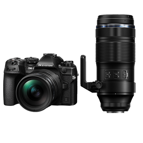 【八百富オリジナルセット】 OM SYSTEM OM-1 Mark II 12-40mm F2.8 PRO II レンズキット + M.ZUIKO DIGITAL ED 100-400mm F5.0-6.3 IS II  / ミラーレス一眼カメラ