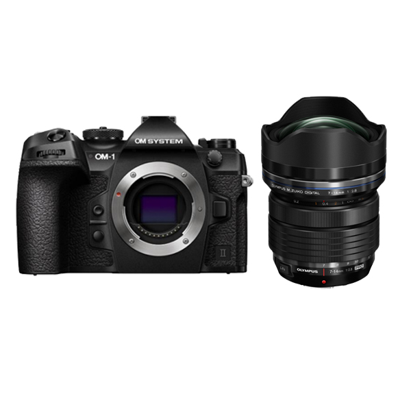 【八百富オリジナルセット】 OM SYSTEM OM-1 Mark II + M.ZUIKO DIGITAL ED 7-14mm F2.8 PRO  / ミラーレス一眼カメラ