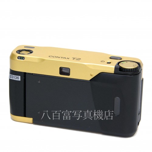 【中古】 CONTAX T2 ゴールド 60周年記念モデル コンタックス 中古カメラ 33136