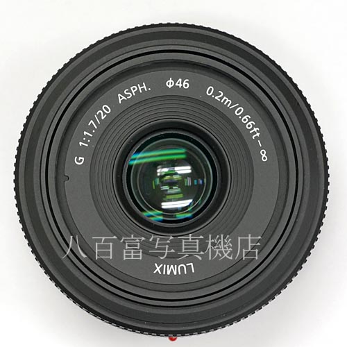 【中古】 パナソニック LUMIX G 20mm F1.7 ASPH. マイクロフォーサーズ Panasonic H-H020 中古レンズ38820