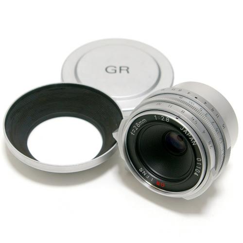 中古 リコー GRレンズ 28mm F2.8 ライカLマウント シルバー RICOH 【中古レンズ】 G6332｜カメラのことなら八百富写真機店