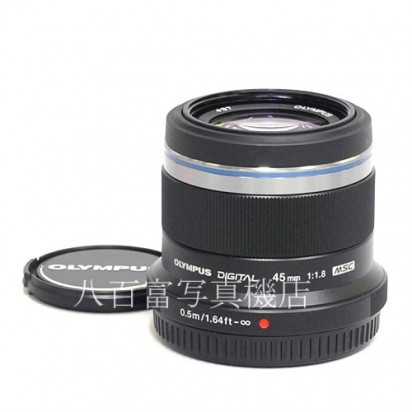 【中古】 オリンパス M.ZUIKO DIGITAL 45mm F1.8 ブラック OLYMPUS マイクロフォーサーズ 中古レンズ 38917