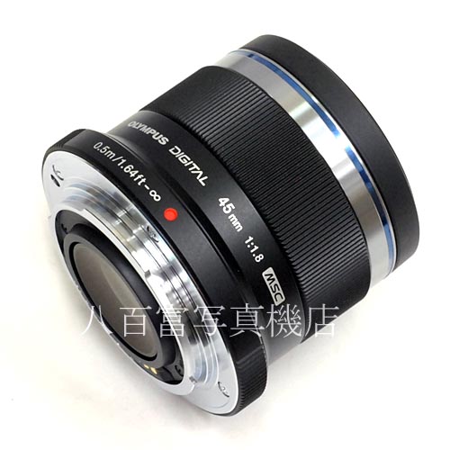 【中古】 オリンパス M.ZUIKO DIGITAL 45mm F1.8 ブラック OLYMPUS マイクロフォーサーズ 中古レンズ 38917