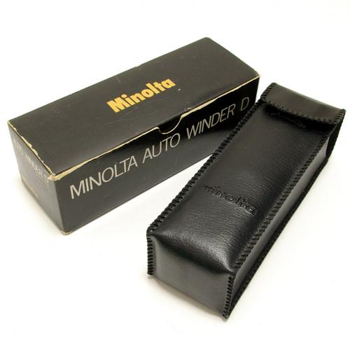 中古 ミノルタ オートワインダーD XD・XD-S用 minolta