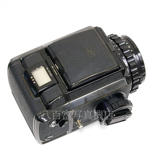 中古】 ゼンザ ブロニカ S2A ブラック Nikkor 75mm F2.8 セット ZENZA
