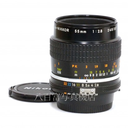 【中古】 ニコン Ai Micro Nikkor 55mm F2.8S Nikon マイクロ ニッコール 中古レンズ 33062