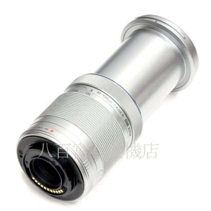 【中古】 オリンパス M.ZUIKO DIGITAL ED 40-150mm F4-5.6 R マイクロフォーサーズ用 シルバー OLYMPUS M.ズイコー 中古交換レンズ 43227