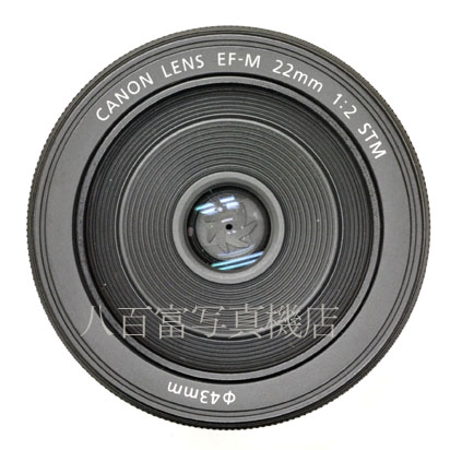 【中古】 キヤノン EF-M 22mm F2 STM Canon 中古交換レンズ 38595