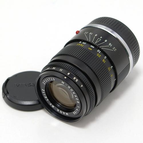 中古 ミノルタ M ROKKOR 90mm F4 ライカMマウント minolta