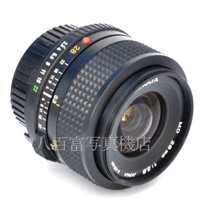 【中古】 ミノルタ New MD 28mm F2.8 MINOLTA 中古交換レンズ 44428