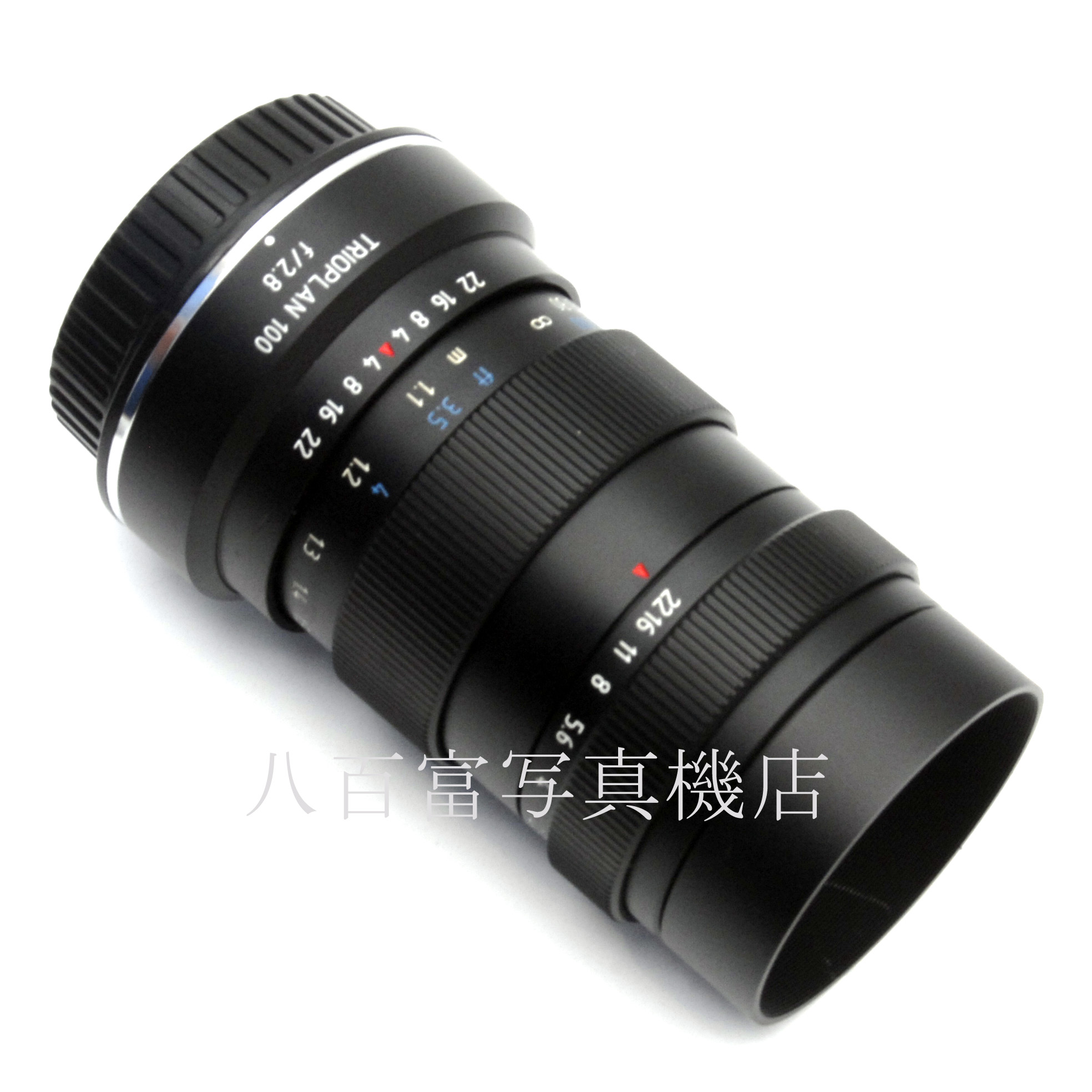 【中古】メイヤー トリオプラン 100mm F2.8 ブラック キャノンEOS用 Meyer Optik Görlitz 中古交換レンズ 49557