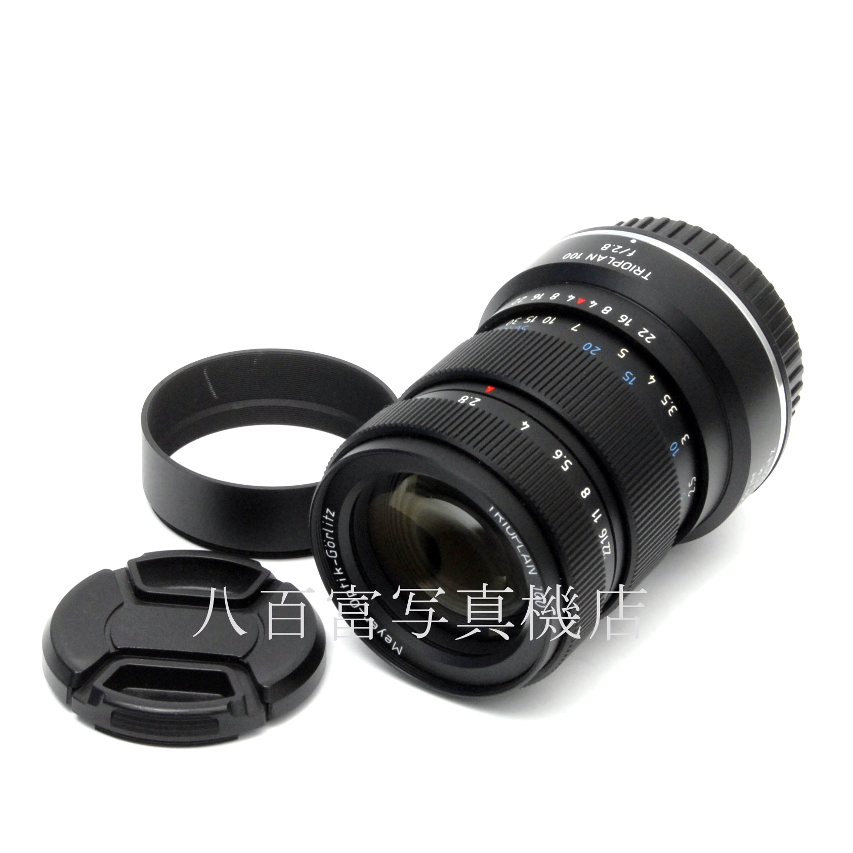【中古】メイヤー トリオプラン 100mm F2.8 ブラック キャノンEOS用 Meyer Optik Görlitz 中古交換レンズ 49557