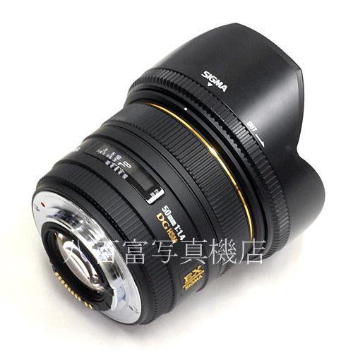 【中古】 シグマ 50mm F1.4 EX DG HSM シグマSA用 SIGMA 中古レンズ 39055