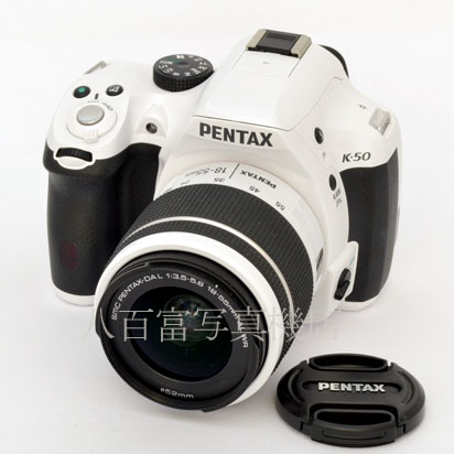 【中古】 ペンタックス K-50 DAL18-55 AL WR セット ホワイト PENTAX 中古デジタルカメラ 30983