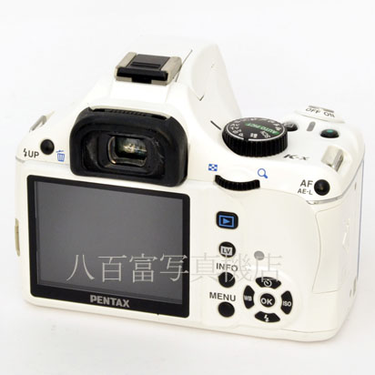 【中古】 ペンタックス K-x ホワイトXブルー ボディ PENTAX 中古デジタルカメラ 43961