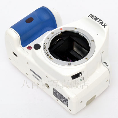 【中古】 ペンタックス K-x ホワイトXブルー ボディ PENTAX 中古デジタルカメラ 43961