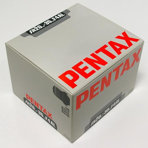 中古 SMCペンタックス FA 20-35mm F4 AL PENTAX