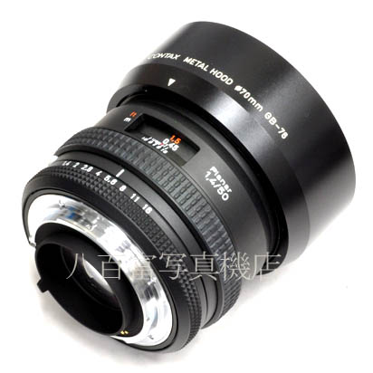 【中古】 コンタックス カールツァイス プラナー T* 50mm F1.4 N1/NX用 CONTAX CarlZeiss Planar 中古交換レンズ 44249